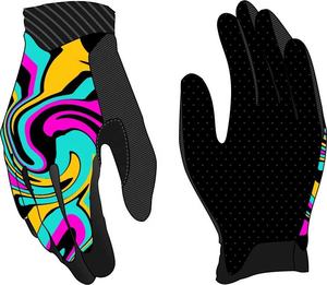 Customized Breathable Non-Slip Quick Drying Motocross Racing Gloves Windproof Dirt <b>Bike</b> Downhill Mountain Outdoor Racing Sports - Product Image 4
