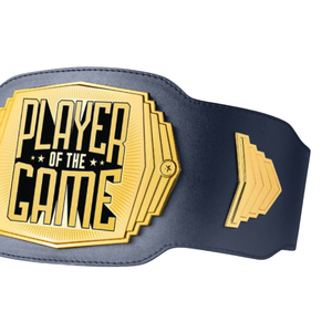 Ceinture de champion du jeu, qualité supérieure, design or et noir, ceinture de titre personnalisable pour événements sportifs - Product Image 5