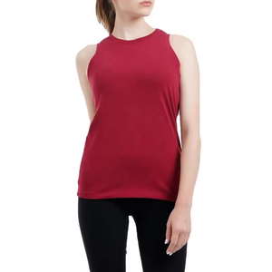 เสื้อกล้ามถักคอโอทรงแข็งแรงพิเศษ กันกระแทก ไร้แขน แห้งเร็ว เป็นมิตรกับสิ่งแวดล้อม ช่วยยกกระชับ สำหรับผู้หญิง - Product Image 2