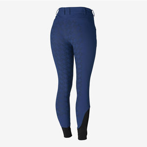 High Quality 4-way Stretch Horse Riding Breeches <b>Leggings</b> Tights <b>Equestrian</b> Wear Pants on Technical Fabric with Soft Feel - Product Image 4