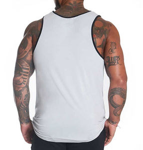 Men's Gym Sports <b>Vest</b> Slim Fit Tank Tops Custom Singlet Training <b>Vest</b> Men Slim Fit Design Gym for Workout <b>Stringer</b> Singlets - Product Image 2