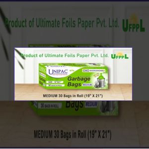 ถุงขยะย่อยสลายได้ขนาด 19x21 นิ้ว เป็นมิตรกับสิ่งแวดล้อม สำหรับการจัดการขยะอุตสาหกรรม มีจำหน่ายในราคาขายส่ง - Product Image 3