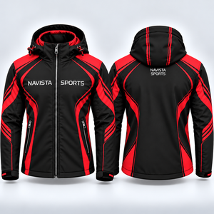 เสื้อแจ็คเก็ตกันน้ำคุณภาพสูงขายดีราคาส่ง NAVISTA SPORTS แบบมีฮู้ดสำหรับฤดูหนาว เป็นมิตรกับสิ่งแวดล้อม - Product Image 1