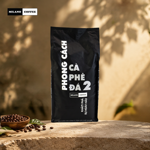 กาแฟบดมิลานา คอฟฟี่ เฮอริเทจ เบอร์ 2 โรบัสต้า อาราบิก้า ดาร์ก แบ็ก - Product Image 1
