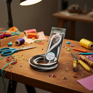 Corda in plastica intrecciata ILAN 1,8 mm x 1 m, 20 pezzi per lavori artigianali e progetti fai da te - Product Image 2