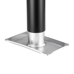 Martinetto Girevole per Rimorchio con Capacità di Carico Dinamica di 5000 Libbre, Montaggio su Tubo, Maniglia Verticale da 15 Pollici, Design Ergonomico per Camion e Rimorchi - Product Image 5