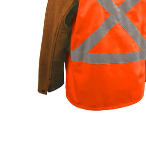 เสื้อแจ็คเก็ตหนังวัวแท้สำหรับงานเชื่อม งานหนัก คุณภาพดีเยี่ยม เสื้อคลุมทำงานทันสมัย เสื้อผ้าเพื่อความปลอดภัย - Product Image 6