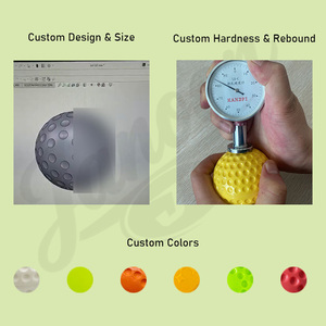 Custom Printed Dimple <b>Balls</b> Lightweight Training <b>Balls</b> for <b>Baseball</b> Softball Practice High Quality Dimple Training <b>Ball</b> - Product Image 6