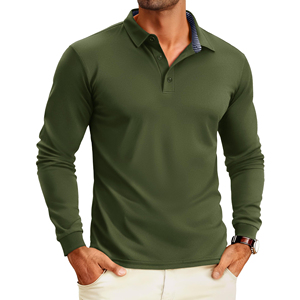 Polos de Hombre Ligeros de Alta Calidad, Tela Ultra Suave, Esenciales para Clima Cálido, Cómodos de Usar - Product Image 1