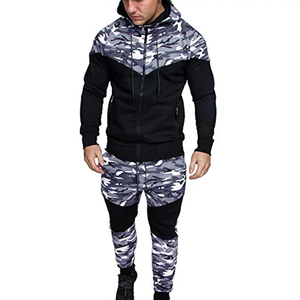 Chándal Deportivo con Cremallera Completa para Entrenamiento de Fútbol, Venta al por Mayor OEM, Estampado Ondulado por Sublimación para Hombre, Moda Fitness Personalizada por Sublimación - Product Image 1