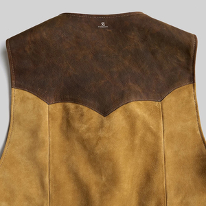 Men's <b>Leather</b> <b>Vest</b> Adults Wholesale OEM ODM Custom <b>Biker</b> Motorcycle Sleeveless Jacket Casual Premium Outerwear 2026 - Product Image 5