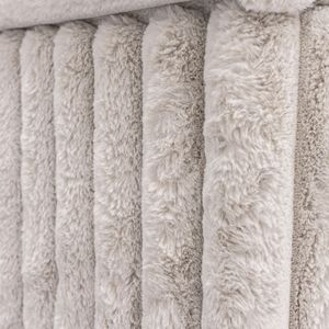 Divano Modulare a 2 Posti in Morbido Peluche Effetto Coniglio 75.6 con Sollevamento Idraulico, Ottomana da 30.7 Pollici Abbinabile, Altamente Confortevole ed Elegante per Soggiorno - Product Image 5