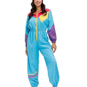 Ensemble coupe-vent pour femme grande taille style urbain hiver 2026, respirant, doublure polaire sportive, polyester/nylon, motif uni - Product Image 5