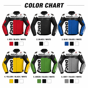 Ensemble veste et pantalon de moto en cuir pour homme, manches longues, coupe-vent, toutes saisons, vêtements de course - Product Image 3