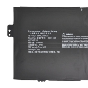 15.4V 41.58WH แบตเตอรี่ลิเธียมแบบชาร์จไฟได้ใหม่ SQU-1605 แบตเตอรี่สำหรับเอเซอร์ <span class=keywords><strong>Swift</strong></span> <span class=keywords><strong>7</strong></span> SF713-51-M5PZ SP714-51-M024 - Product Image 1