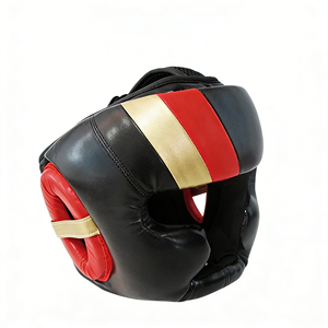 Breathable Boxing Headgear Mesh Lining Anti-Sweat Boxing Helmet for Adult Youth Martial Arts <b>Practice</b> - Product Image 1