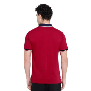 เสื้อโปโลผู้ชายไซส์ใหญ่ สีพื้น ผ้าฝ้าย 100% สวมใส่สบาย เหมาะสำหรับใส่ทุกวัน รับผลิตพร้อมปักโลโก้ ผลิตจากบังกลาเทศ - Product Image 2