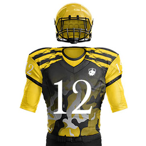 Nuevo Uniforme de Fútbol Americano Deportivo, Cómodo, de Poliéster, del Mejor Proveedor, Nuevo Diseño, Alta Calidad Profesional, Tallas Personalizadas Disponibles - Product Image 5