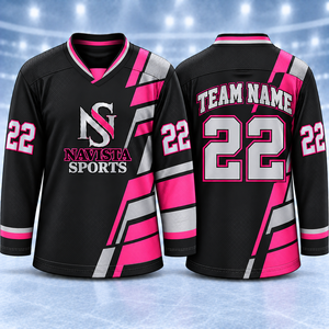 Jersey de Hockey sobre Hielo Personalizado, Ropa de Hockey Juvenil, Jersey de Hockey sobre Hielo de Alta Calidad a Precio Económico - Product Image 3