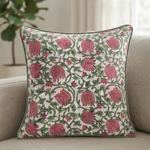 Funda de Cojín Decorativa de Lujo Hecha a Mano con Ribete de Algodón Puro, Funda de Almohada para Sofá Antibacteriana, Lavable, con Cierre de Cremallera para Decoración - Product Image 4