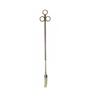 Pistolet de Dosage Manuel de Haute Qualité pour l'Élevage, 16 Pouces, en Acier Inoxydable, Instrument Vétérinaire pour la Médication Orale du Bétail - Product Image 1