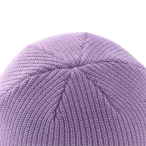 Gorro de Invierno con Etiqueta Tejida 100% Acrílico, Gorro de Punto Personalizado 2026, Gorros de Diseño Personalizado Más Vendidos - Product Image 5