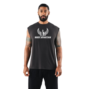 Men's Charcoal Gray Sleeveless Tank Top Breathable Muscle Tank Casual Fitness Training Athletic Summer Streetwear Wear - Product Image 1