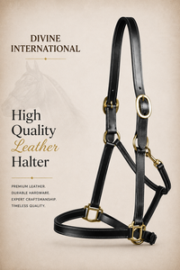 Harnais pour cheval en cuir de qualité supérieure OEM avec boucles en laiton, fabricant en gros de Divine International - Product Image 5