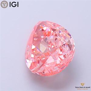 เพชร CVD ทรงลูกแพร์ น้ำหนัก 3.00 กะรัต ความใส VVS2 สีชมพูแฟนซี พร้อมใบรับรอง IGI สำหรับออกแบบแหวนส่วนตัว - Product Image 5