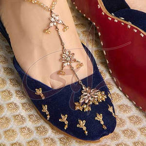 Calzado Khussa para Mujer en Oferta, Gran Cantidad, Tela de Terciopelo Suave, Antideslizante, Entresuela de Cuero Genuino de Alta Calidad, Diseño Moderno - Product Image 6