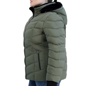 Women Winter Puffer Jacket Thick Warm <b>Bubble</b> <b>Coat</b> Hooded Waterproof Windproof Outdoor Casual Fashion Wear OEM - Product Image 2