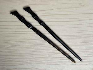 Épingle à cheveux en corne de buffle naturelle, faite à la main, vintage, pour femme, support de chignon, accessoire capillaire écologique - Product Image 6