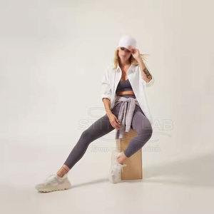 Leggings de Yoga de Fabricación Profesional, Leggings de Cintura Media para Mujer de la Mejor Calidad, Transpirables, de Longitud Completa, con el Último Diseño - Product Image 3