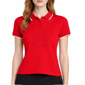 Camiseta Clásica para Mujer, 100% Algodón, Suave y Transpirable, Manga Corta, Corte Regular, Diseño Casual Elegante, para Casa, Oficina, Universidad - Product Image 3