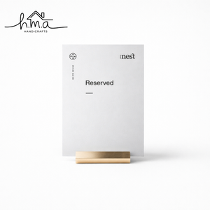 Gold Rectangular Bar <b>Card</b> Holder Minimalist Slim Block Shape Business <b>Card</b> Display Stand For Desk And <b>Table</b> Decor - Product Image 5