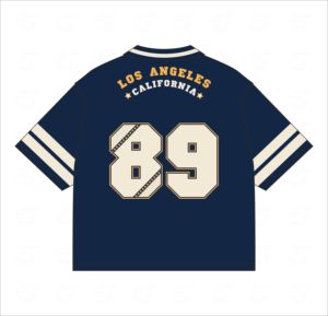 T-shirt vintage personnalisé pour homme, coton, coupe ample, imprimé Los Angeles, streetwear, fabriqué au Pakistan - Product Image 2