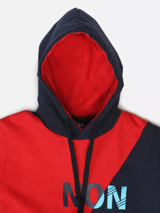 Sudadera con Capucha de Color Sólido para Hombre, Corte Regular, Informal, Tejida, con Bolsillo, para Otoño - Product Image 4