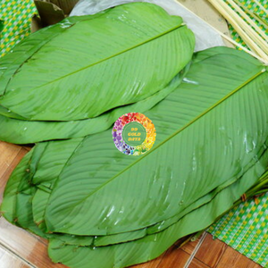 Gâteau enveloppé de feuilles de Dong, pour les fêtes du Tet vietnamien, emballage alimentaire OEM, processus de congélation IQF, culture sans OGM, origine vietnamienne - Product Image 6