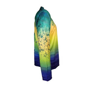 Fabricant et fournisseur en gros de t-shirts de pêche personnalisés en marque blanche OEM, production en vrac, équipement de sport technique anti-UV - Product Image 5