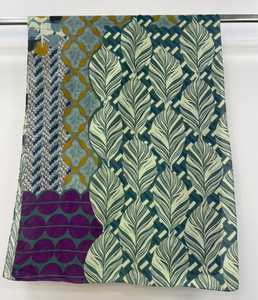 Pañuelo de Algodón Reversible con Estampado Tropical para Mujer, Ligero, para Uso Diario, Multiusos, Accesorio para Todas las Temporadas - Product Image 4