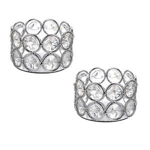 Housewarming Crystal Bowl Candle Holder Premium Quality Sparky Tea <b>Light</b> Candle Stand for Wedding Seasons for <b>Sale</b> at Best Price - Product Image 1