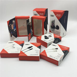 Caja Colgante Plegable Reciclable para Auriculares Inalámbricos con Ventana, Empaque Personalizado para Productos - Product Image 4