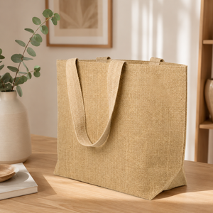 Premium Cotton Canvas Tote <b>Bag</b> <b>Long</b> Handles | Eco Friendly Lightweight <b>Long</b> Lasting Reusable Shopping Grocery Market Carryall - Product Image 4