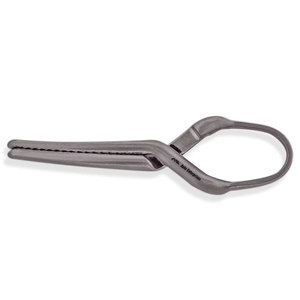 Clip d'occlusion manuel réutilisable en acier inoxydable de qualité chirurgicale, à mâchoire légèrement incurvée, pour mini-vasculaire, 7 mm, temporaire - Product Image 1