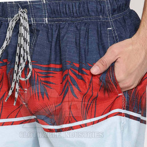 Holiday <b>Men</b> Swim <b>Trunks</b> Solid Casual Lightweight Swimming Beach Shorts Quick Dry Breathable Fabric Drawstring Waist Water Sports - Product Image 6