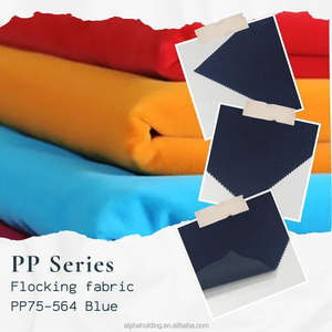 Manufacture Rayon Pile Woven Backing Pigpell Flocking Cloth 54" 70Y Jewelry Packaging PP75-564 Blue - Product Image 2