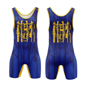 Combinaison de lutte pour femmes, design unique personnalisé, haute élasticité, vêtements de sport d'arts martiaux durables, uniforme de lutte professionnel - Product Image 1