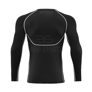 Quick Dry Workout Wear <b>Men</b> <b>Compression</b> <b>Shirts</b> Gym Clothing Training Wear <b>Men</b> <b>Compression</b> <b>Shirts</b> - Product Image 2
