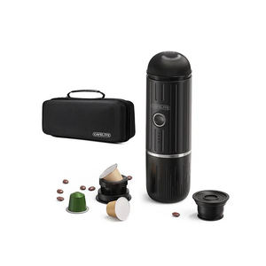 เครื่องชงกาแฟเอสเพรสโซแบบพกพาขนาดเล็กสำหรับตั้งแคมป์กลางแจ้ง รุ่น PCM03S-PRO พร้อมฟังก์ชั่นทำความร้อน ใช้พอร์ต USB วัสดุอะลูมิเนียม - Product Image 5