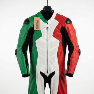 Combinaison en cuir pour moto sur mesure, taille et couleur personnalisées, pour hommes et femmes, vêtements professionnels pour la conduite à moto - Product Image 5